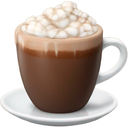 Hot chocolate  emoji