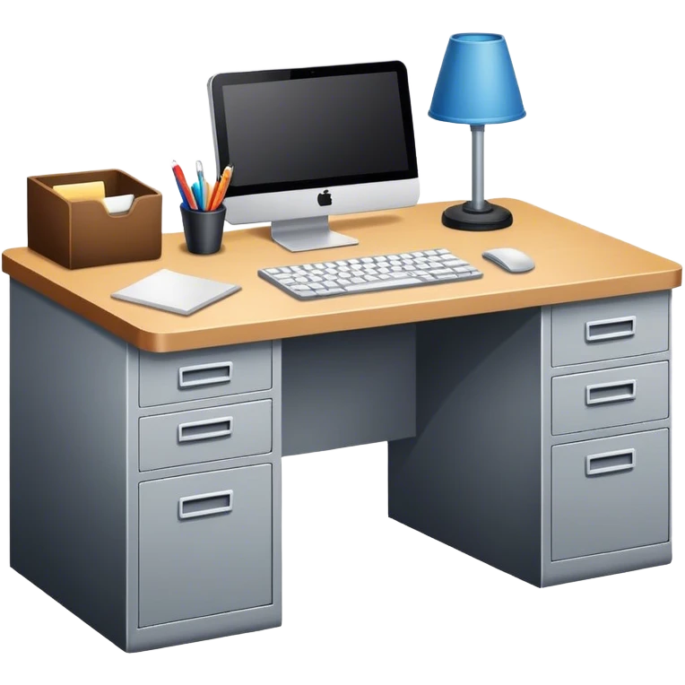 office desk emoji
