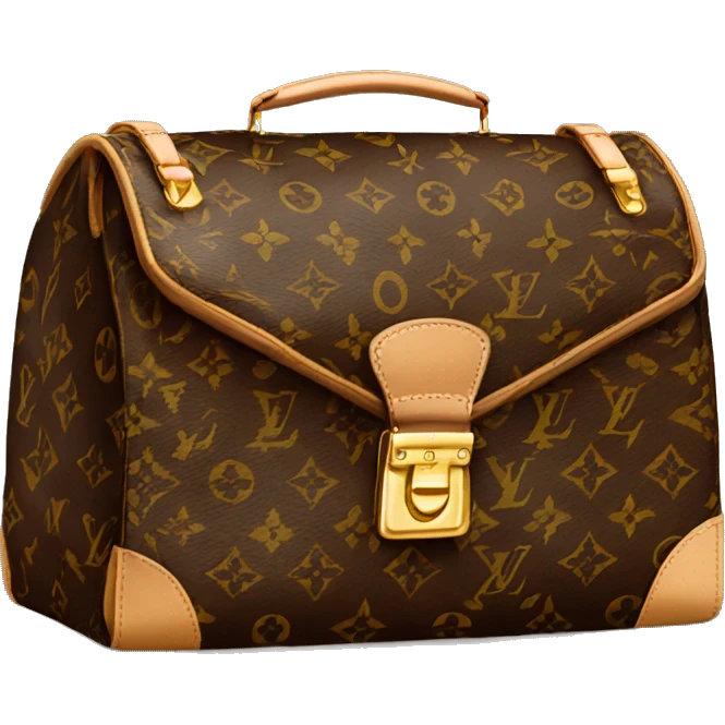 Louis Vuitton bag emoji