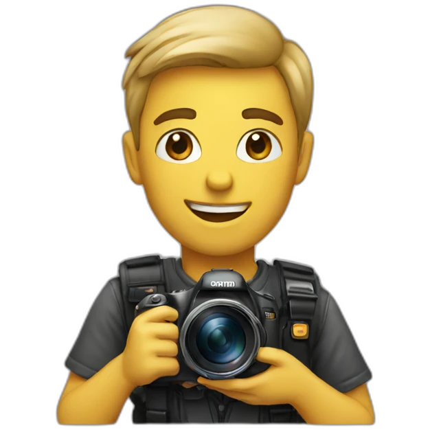 Photographer emoji