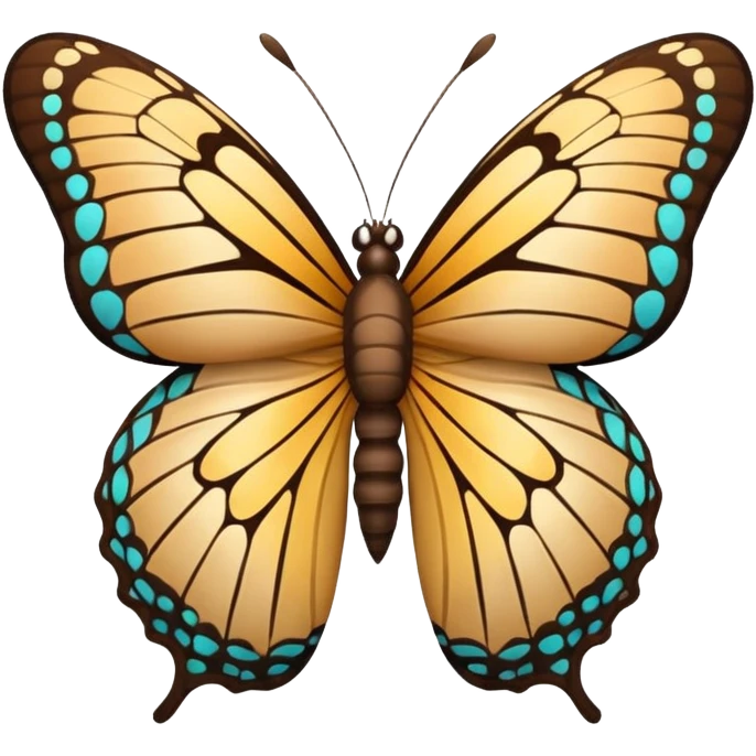butterfly emerging from a cocoon emoji