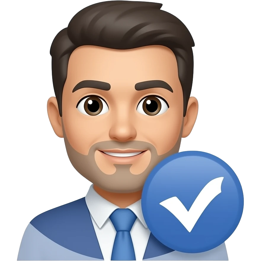 Facebook verified emoji blue tick emoji