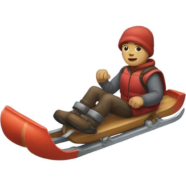 sledge for kids emoji