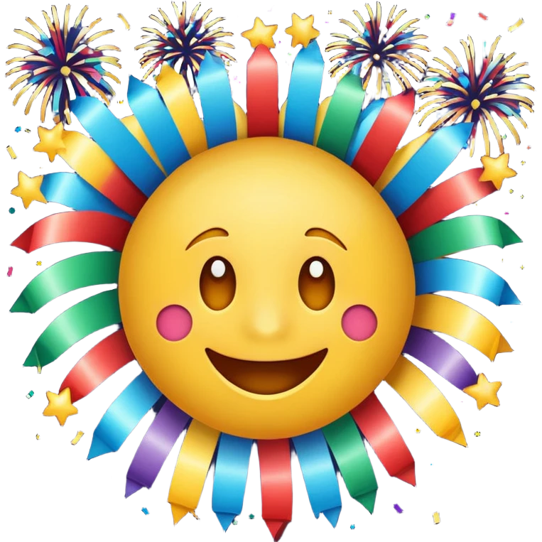 Un emojin de  anul nou emoji