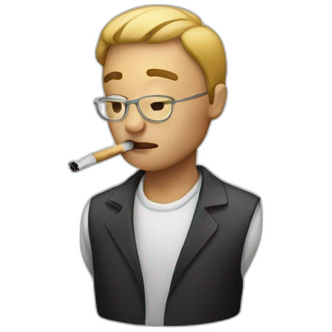 Person smoking  emoji