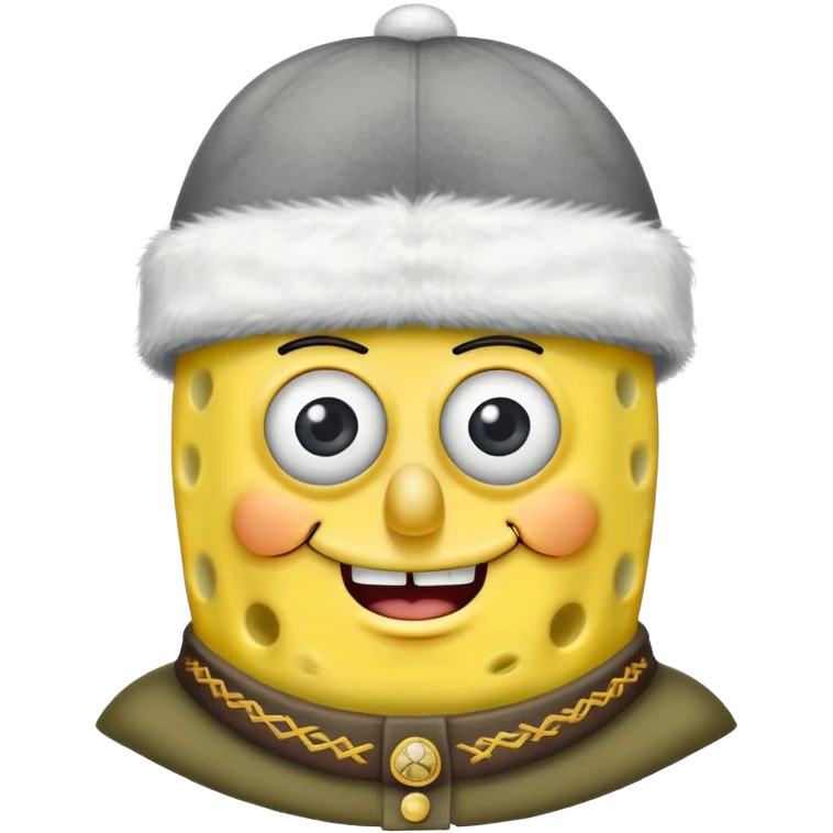 Spange bob in Russia emoji