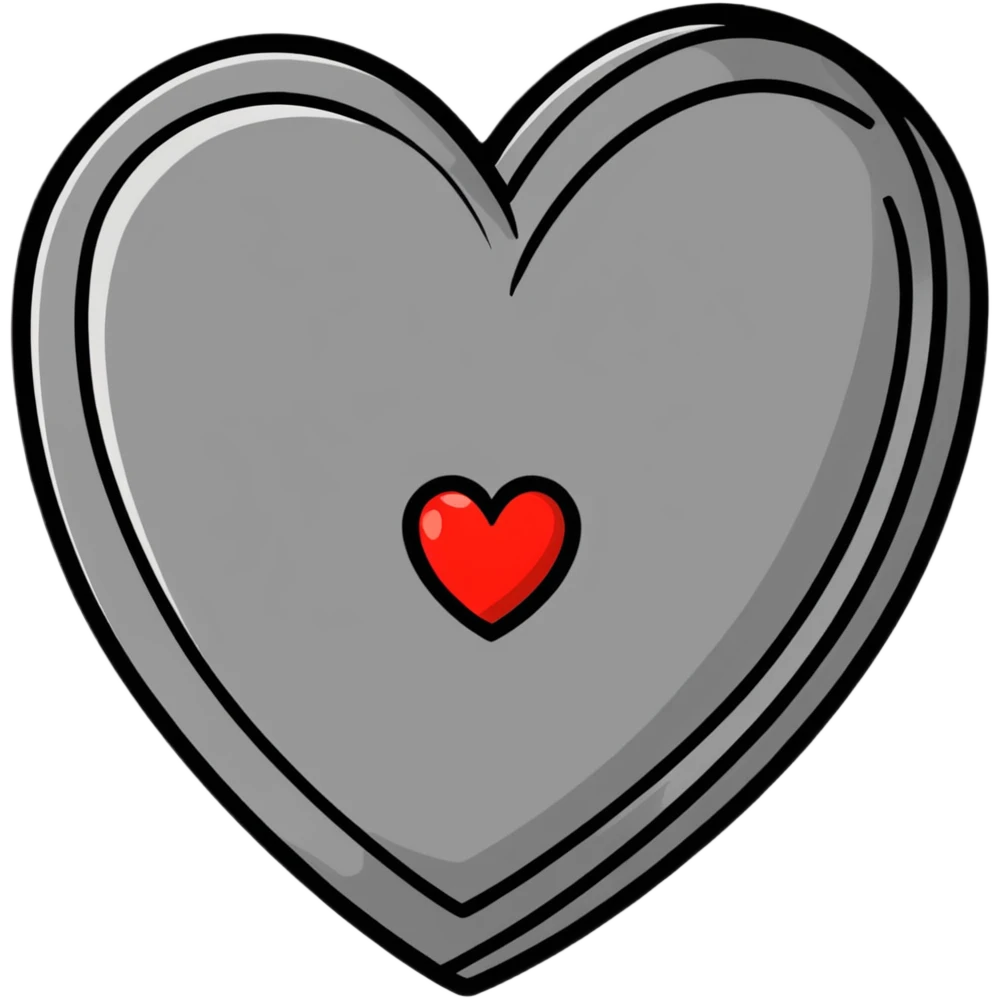 red heart emoji