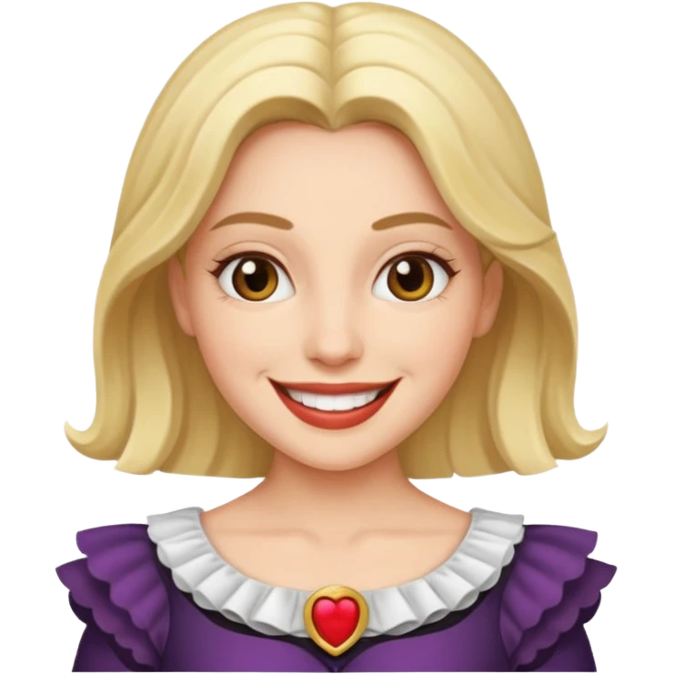 female actor in costume emoji