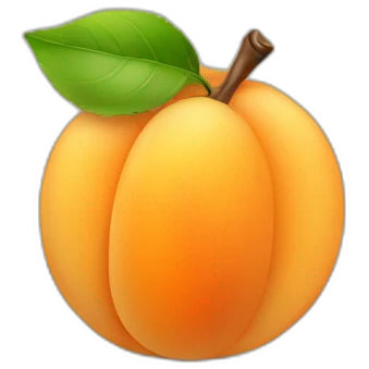 apricot emoji