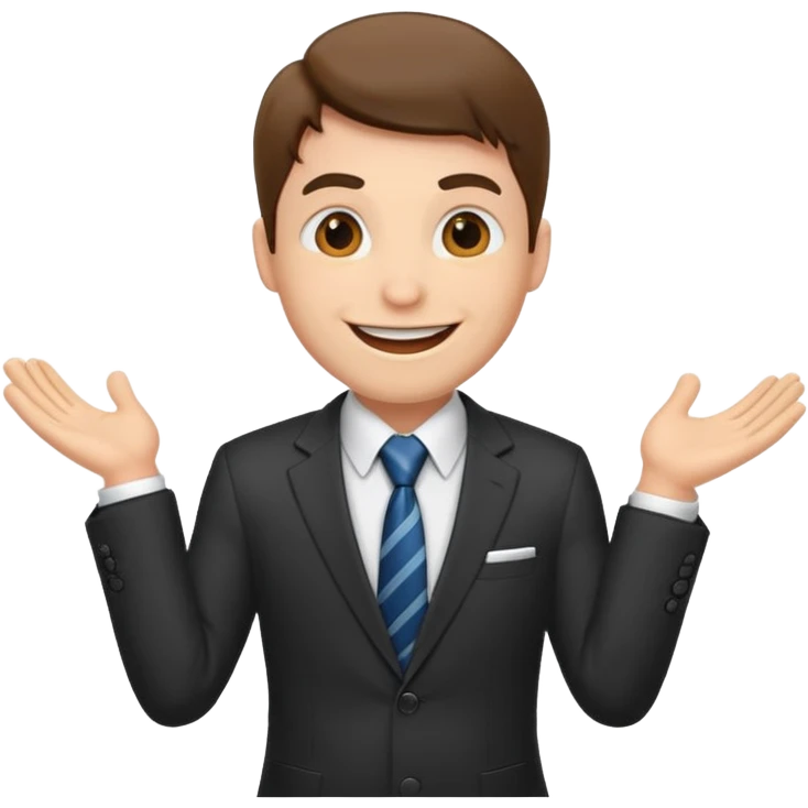 excited office boss emoji