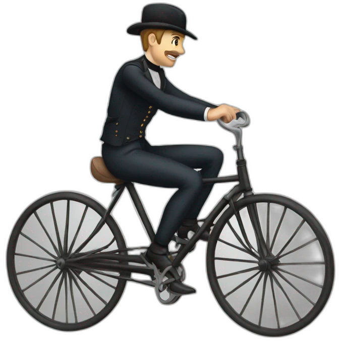 velocipede-rider emoji