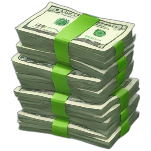 money stack emoji