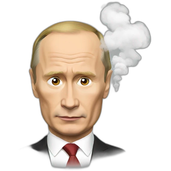 Putin smoke emoji
