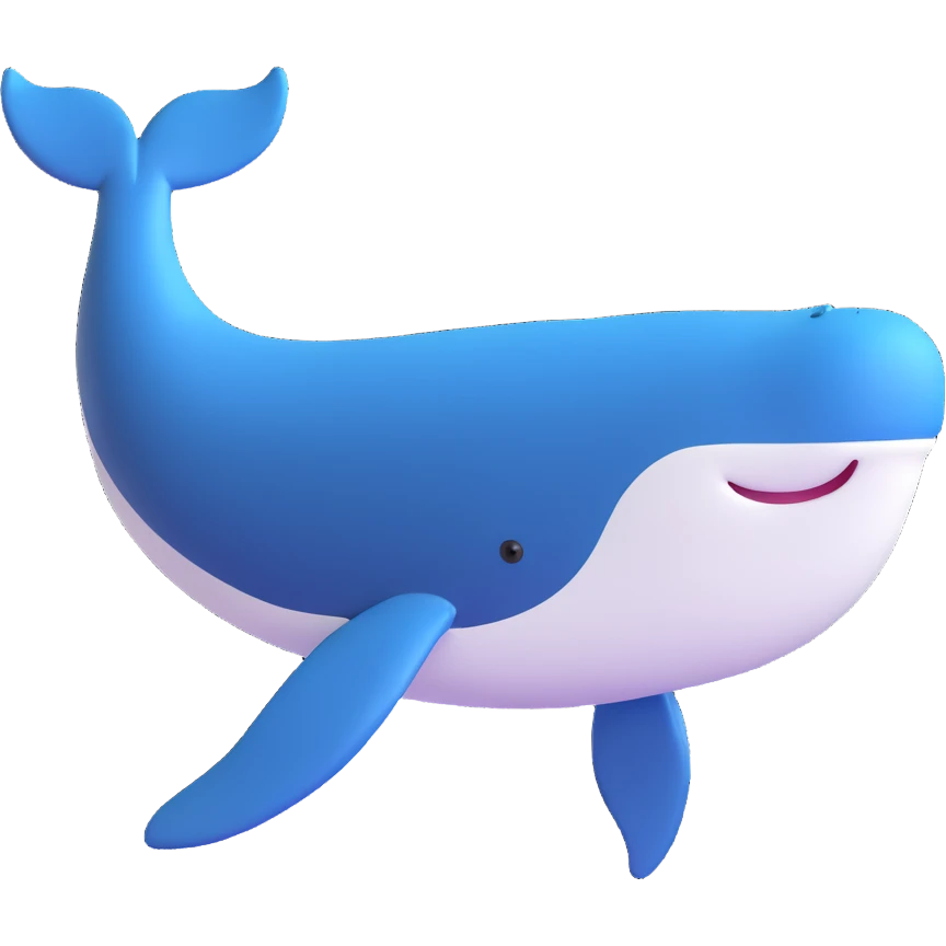 Whale emoji