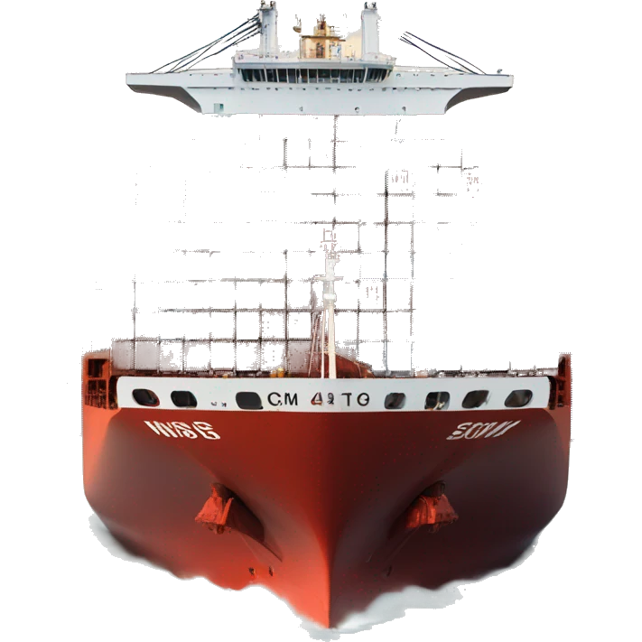 container ship full containers emoji