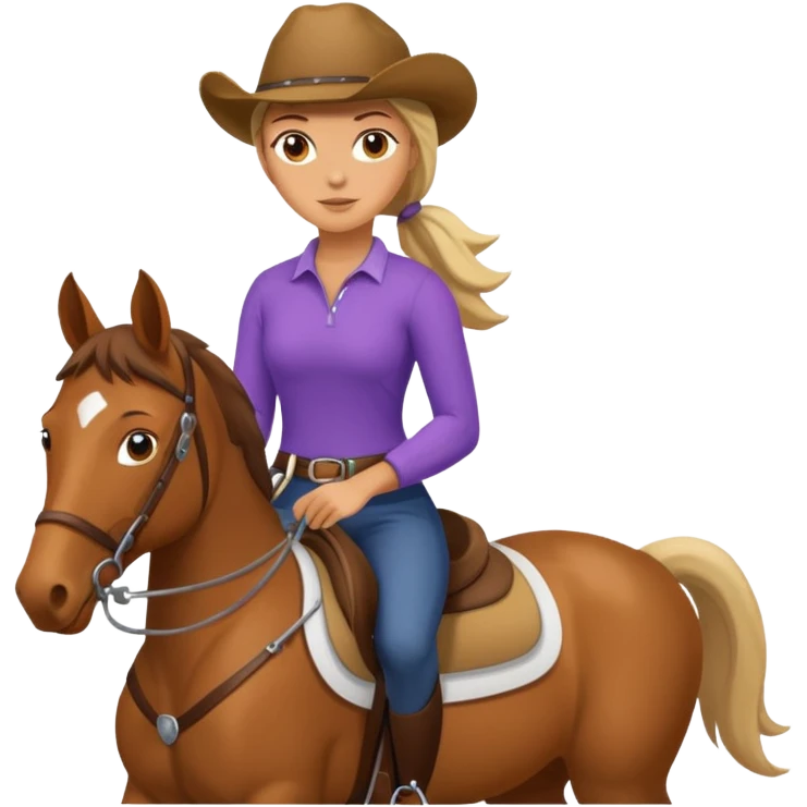 woman horseback riding  emoji