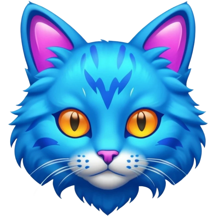 neon cat emoji
