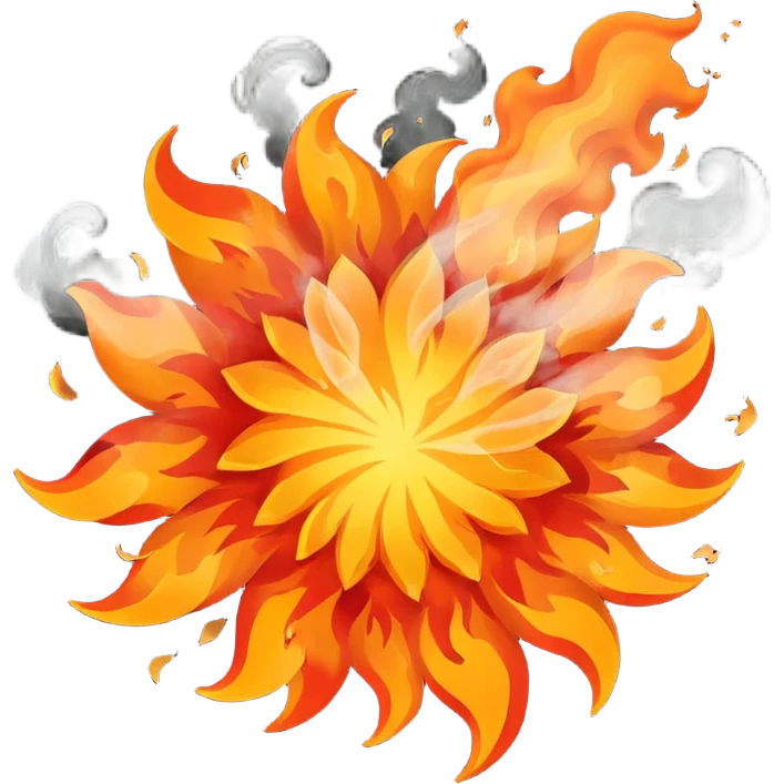 Explosion animation  emoji