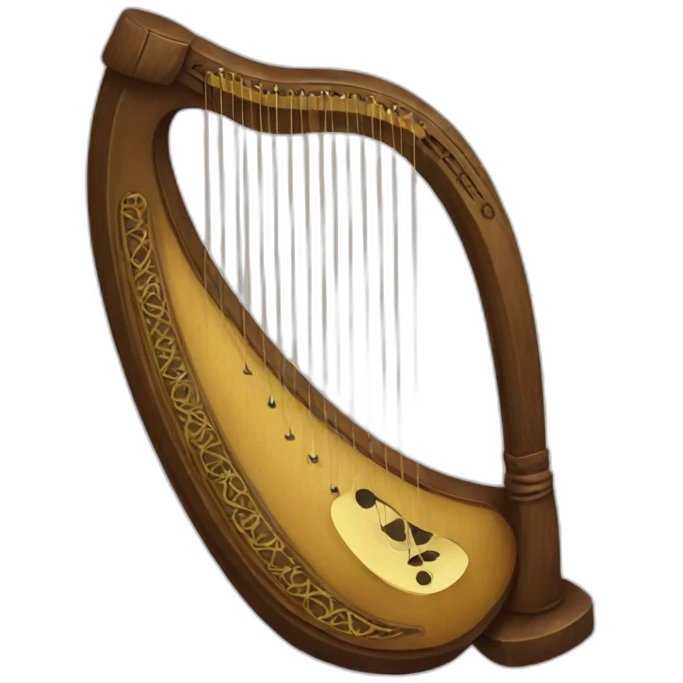 Harp emoji