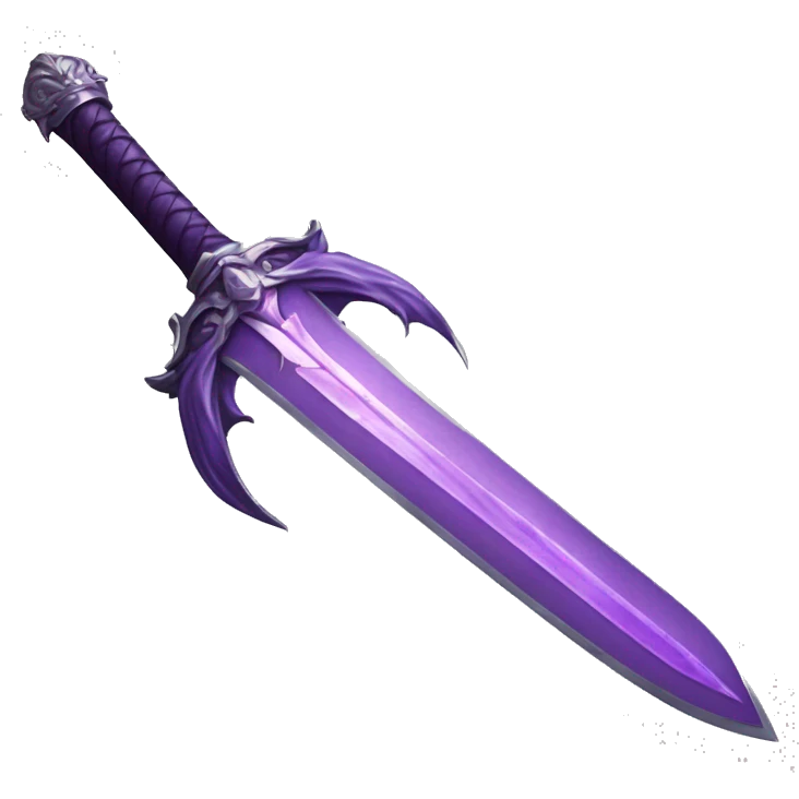 Démonic purple sword mist of Demon King académie  emoji