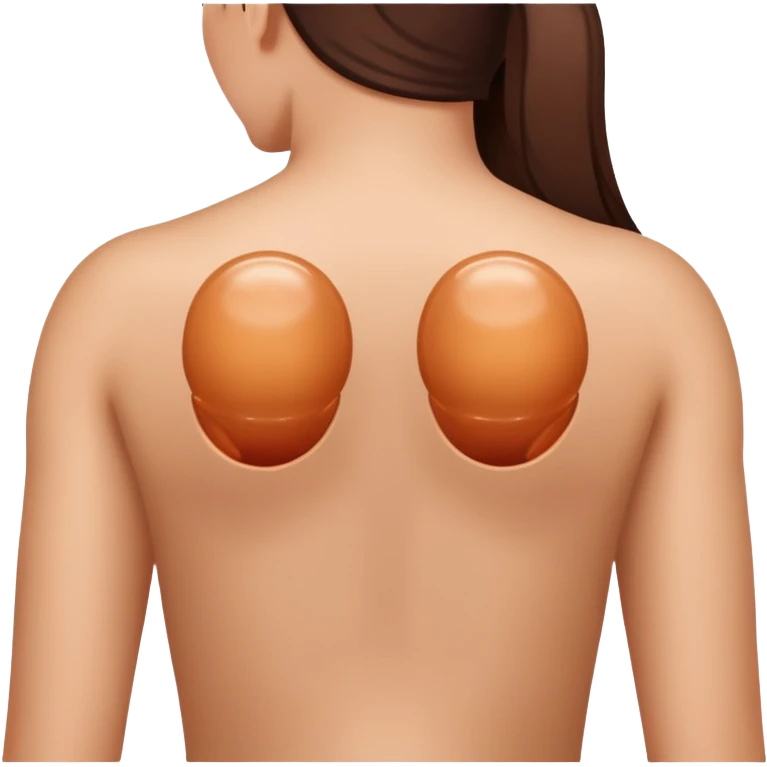 Cupping therapy on back emoji
