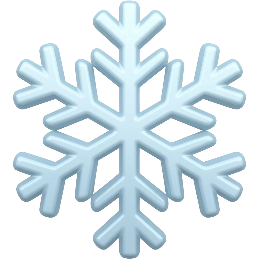 snowflake emoji