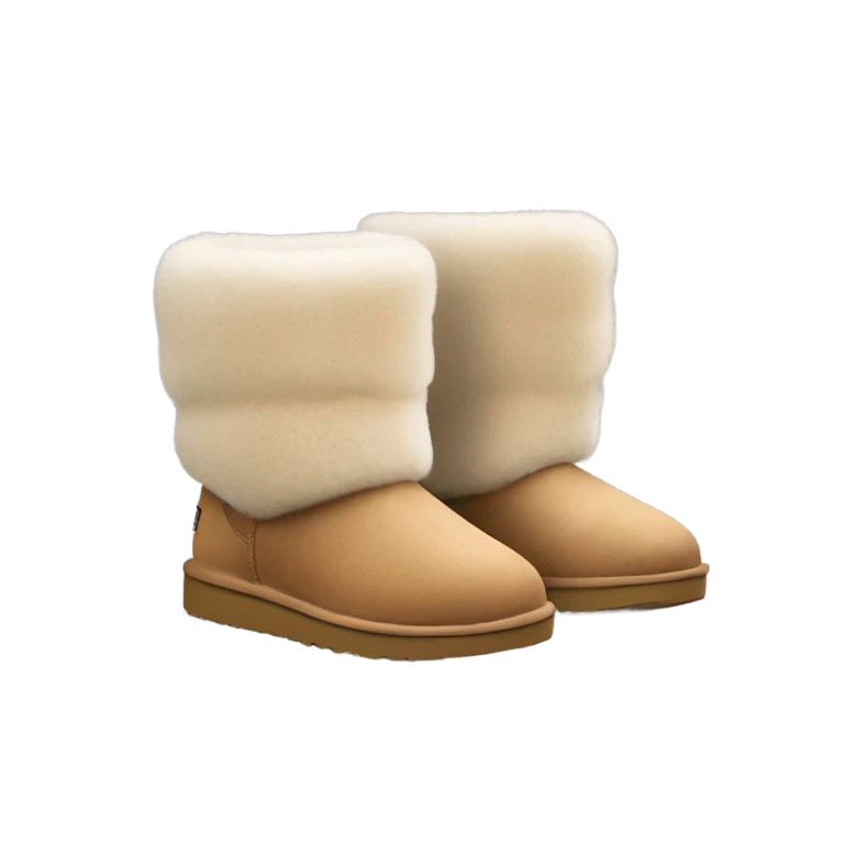 ugg boots emoji