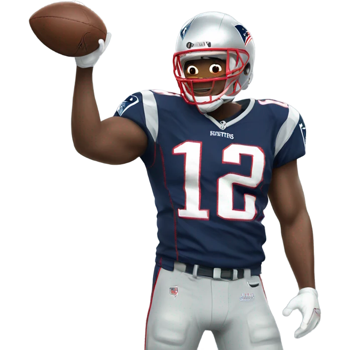Patriots winning emoji
