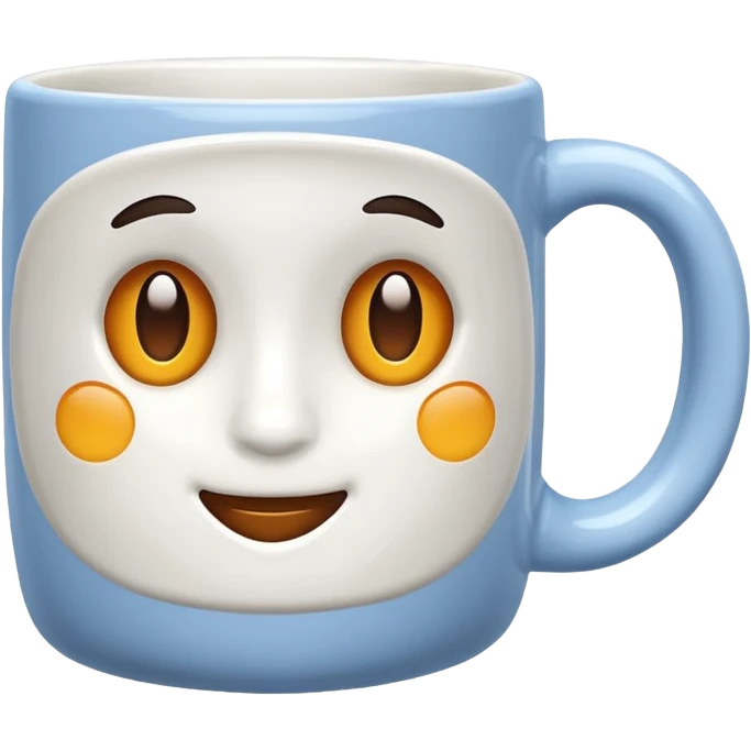 white mug emoji