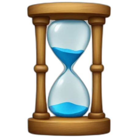 hour glass emoji