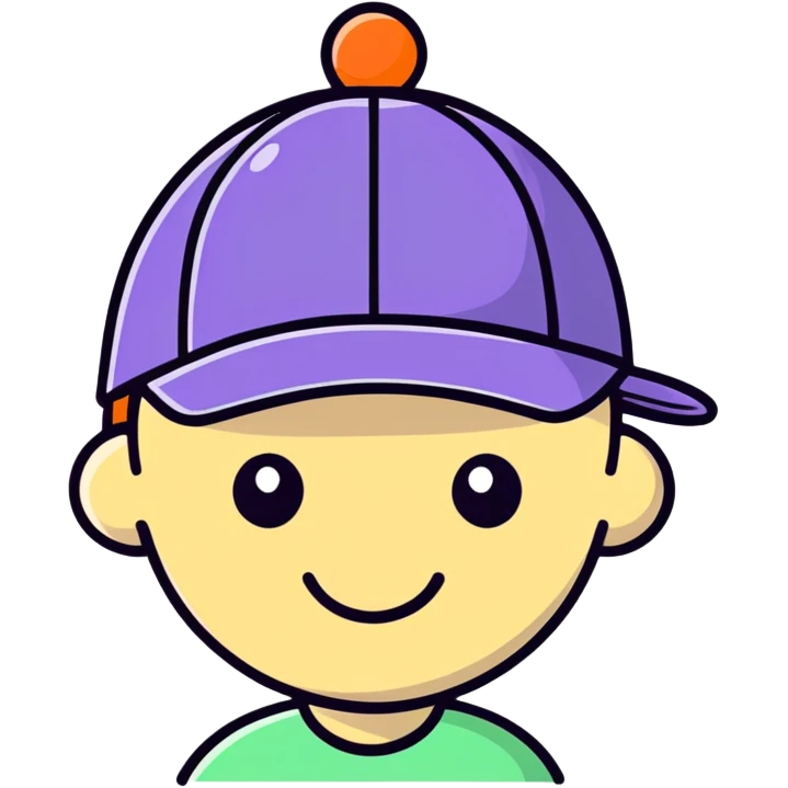 Ish with ball hat emoji