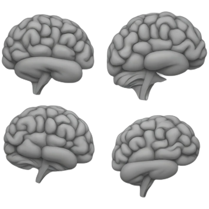 Brain storming emoji