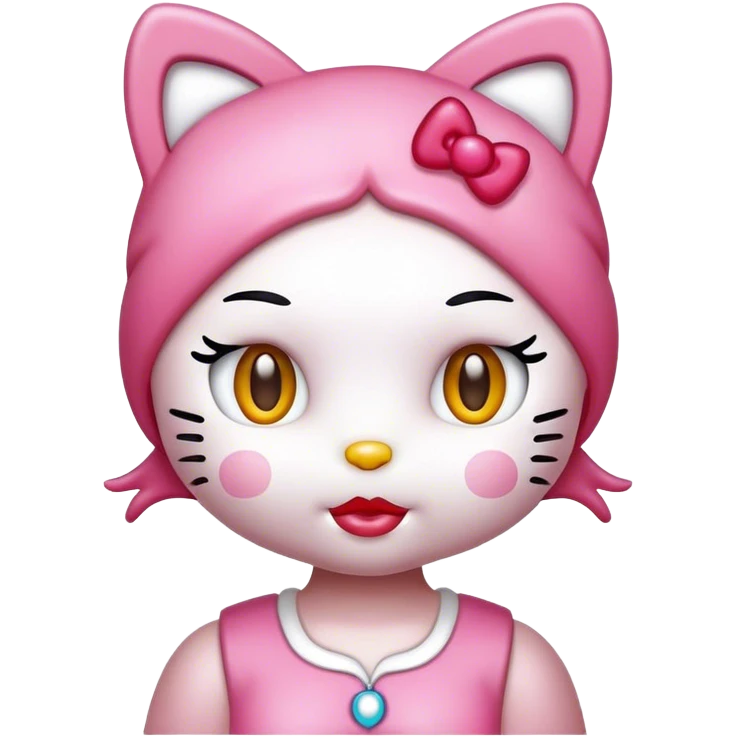 Hello kitty emoji