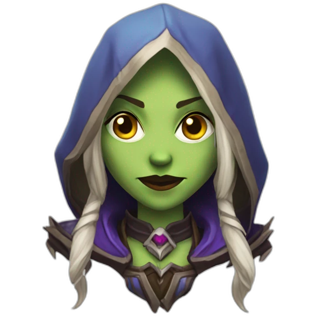 Sylvanas from WoW emoji