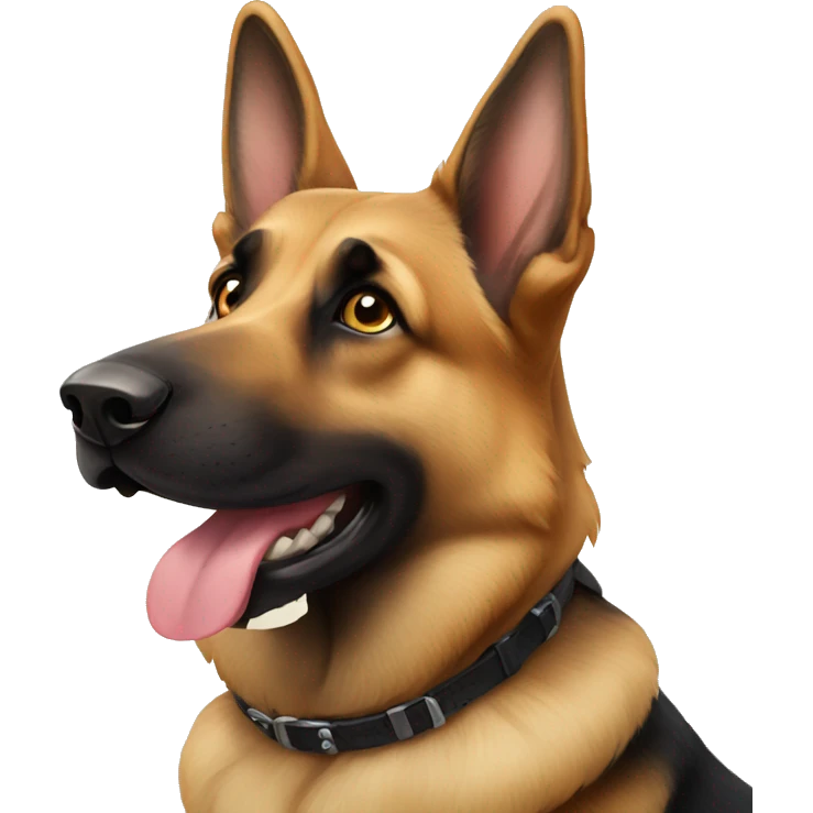 German Shepard  emoji