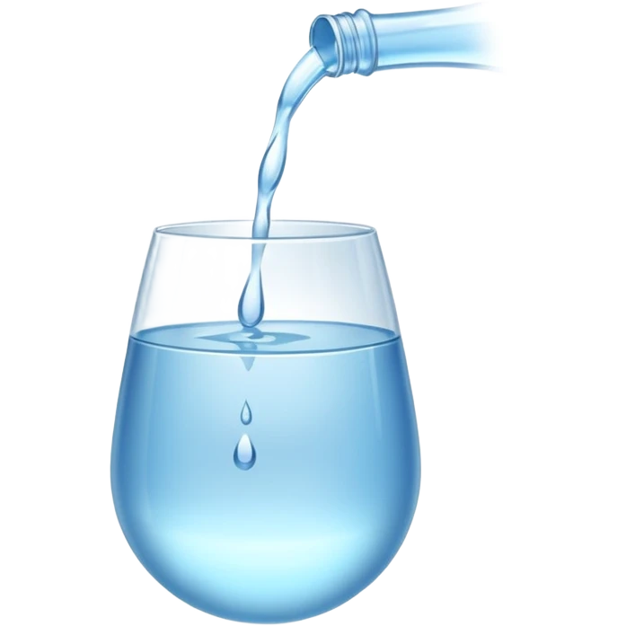 tap with glass of water emoji