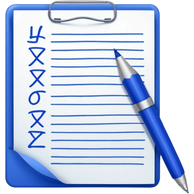 Tax learning note emoji