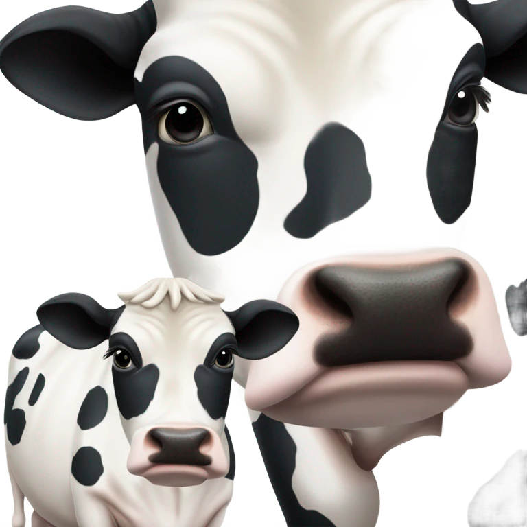 dairy cow isopod emoji
