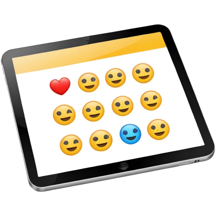 web article on tablet without emoji emoji