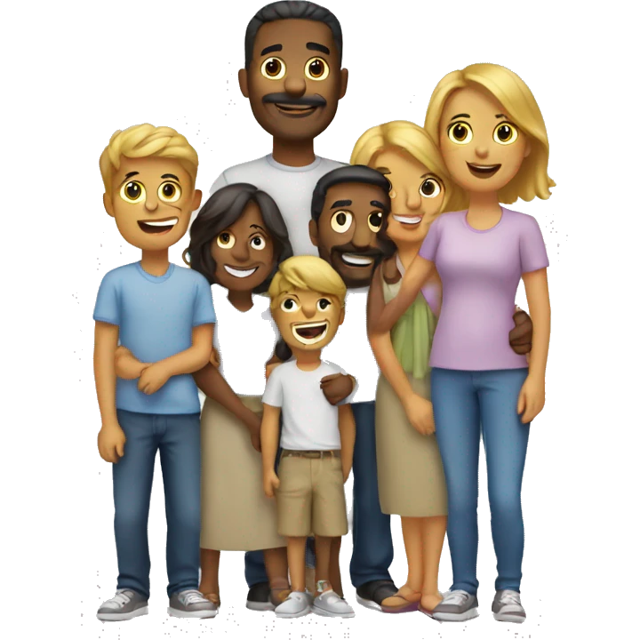 Emoji de familia emoji