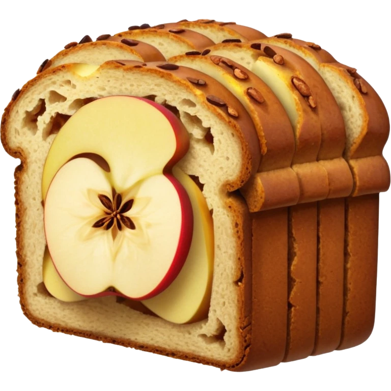 apple bread  emoji
