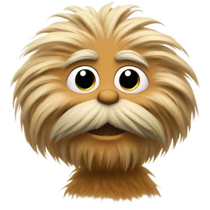 Beige Lorax  emoji