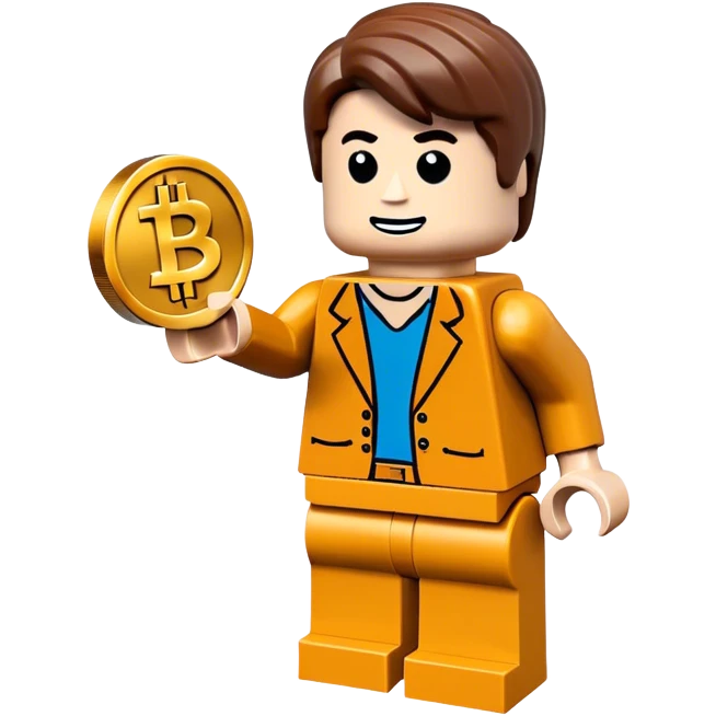 lego homme bitcoin emoji