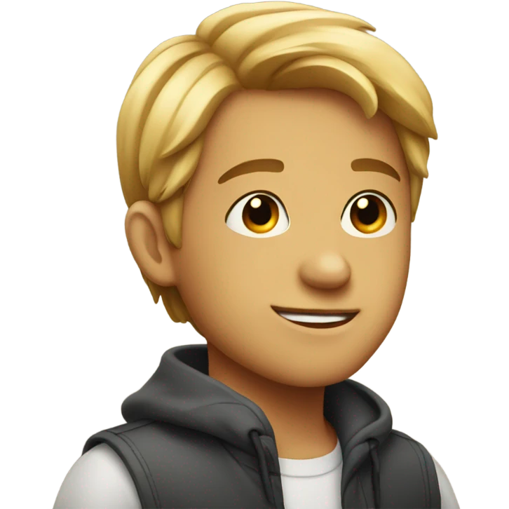 handsome boy emoji