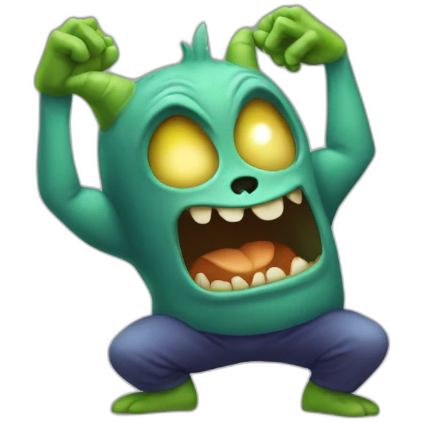 Monstre qui dab emoji