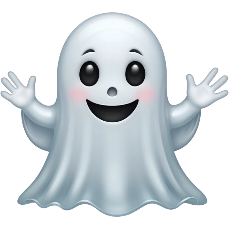 cute creepy ghost emoji
