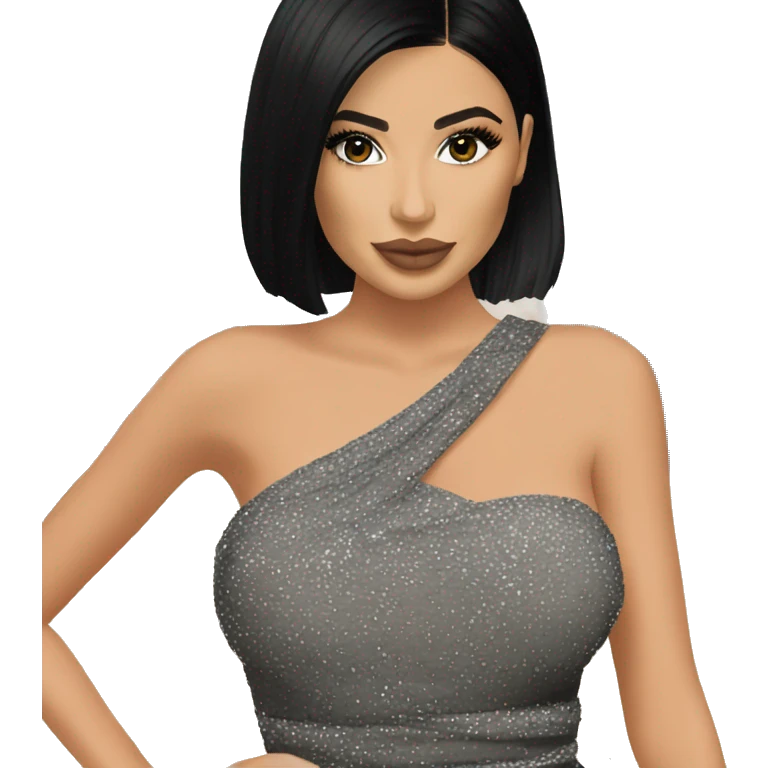 Kylie Jenner dress emoji