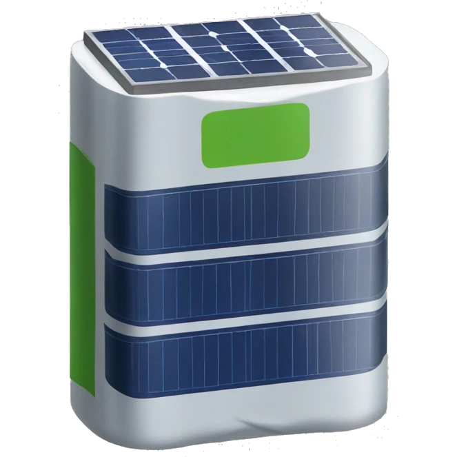 solar battery emoji