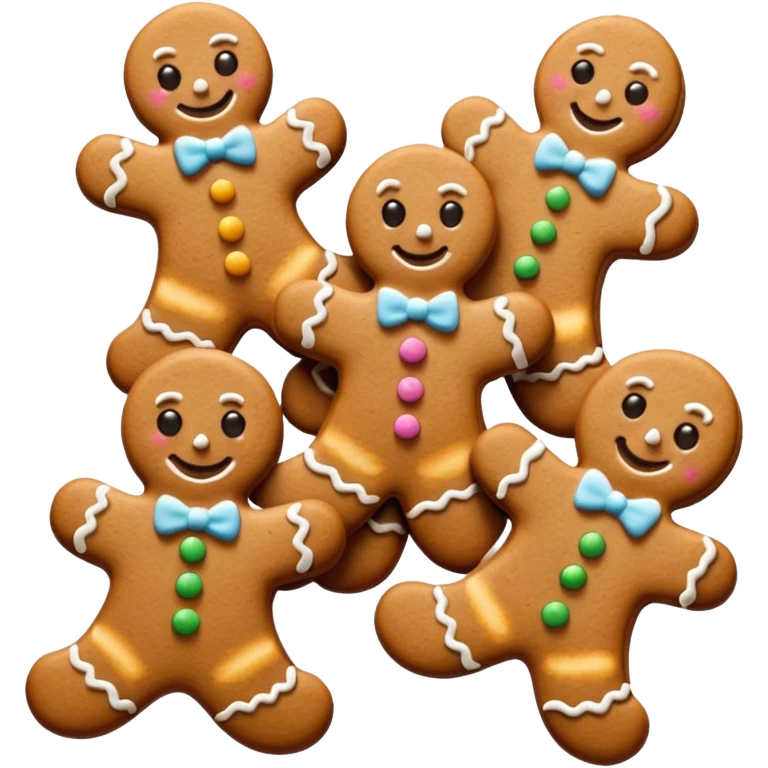Gingerbread Cookies Baking emoji