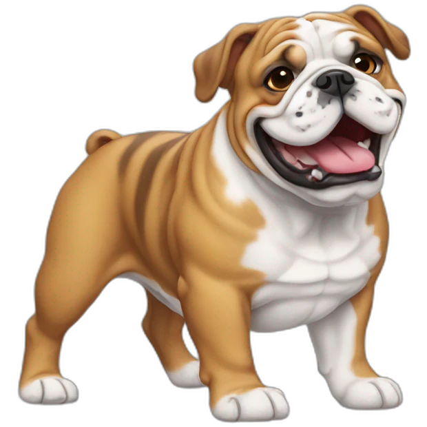 english bulldog emoji